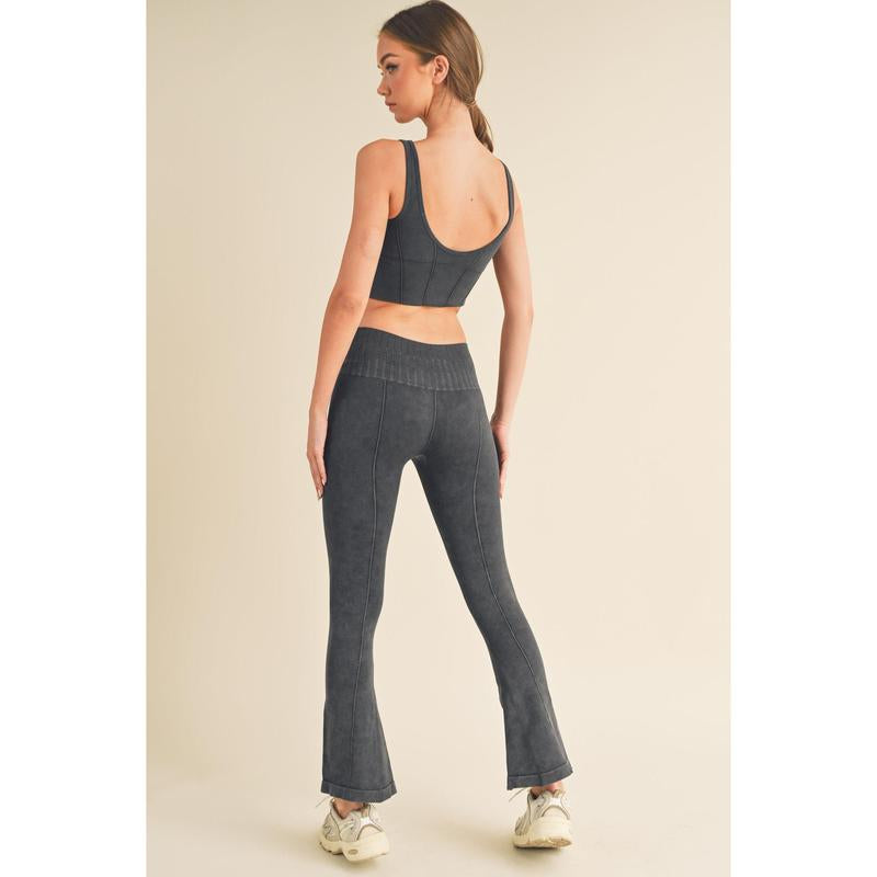 Women'S Stone-Washed Active Matching Set