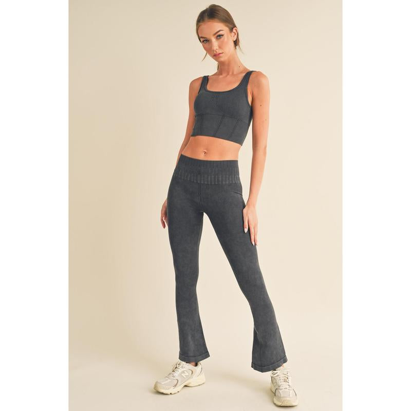 Women'S Stone-Washed Active Matching Set