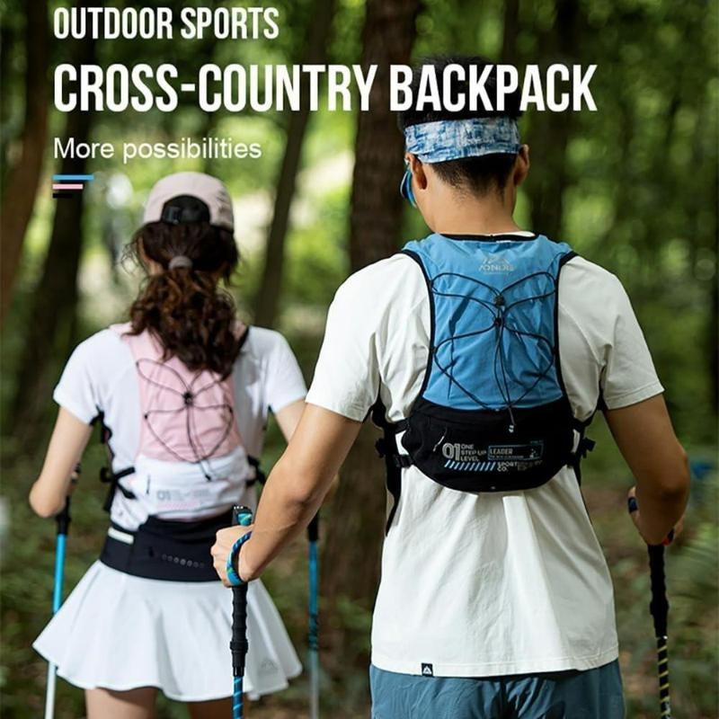 AONIJIE 5L Hydration Running Vest, Multifunctional Water Backpack with Water Bladder for Trail Running,Sports & Outdoor Clothes Accessories for Men &Women,Gym Bag,Bicycle Backpack,Activewear for Runners
