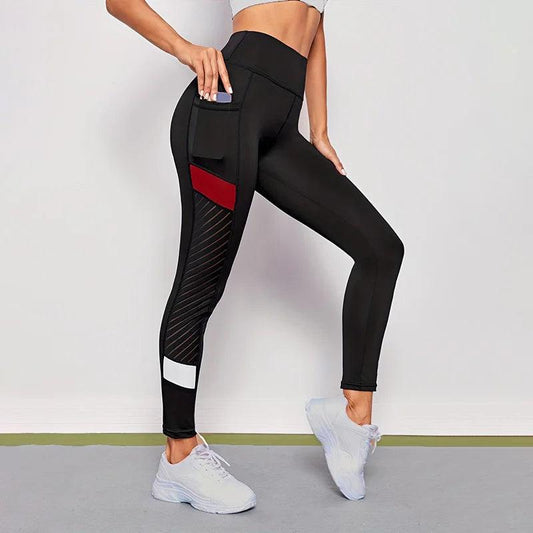 Women High Waist Yoga Pants with Pockets