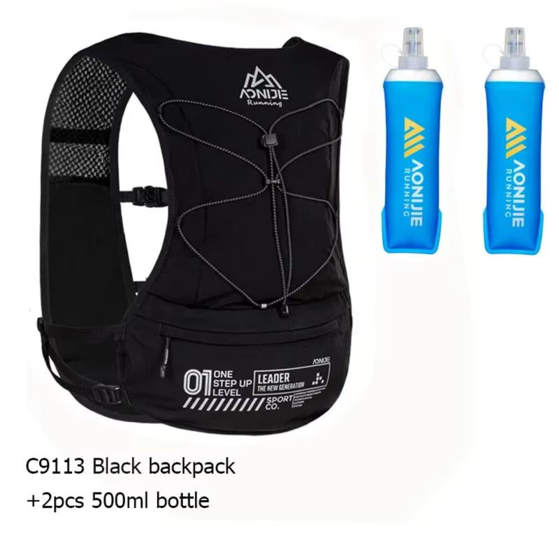 AONIJIE 5L Hydration Running Vest, Multifunctional Water Backpack with Water Bladder for Trail Running,Sports & Outdoor Clothes Accessories for Men &Women,Gym Bag,Bicycle Backpack,Activewear for Runners