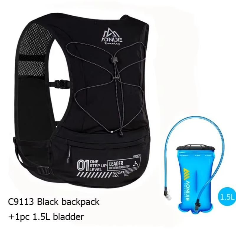 AONIJIE 5L Hydration Running Vest, Multifunctional Water Backpack with Water Bladder for Trail Running,Sports & Outdoor Clothes Accessories for Men &Women,Gym Bag,Bicycle Backpack,Activewear for Runners