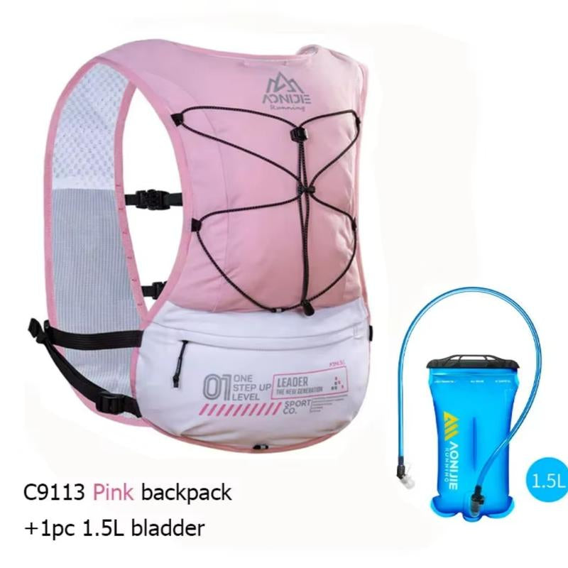 AONIJIE 5L Hydration Running Vest, Multifunctional Water Backpack with Water Bladder for Trail Running,Sports & Outdoor Clothes Accessories for Men &Women,Gym Bag,Bicycle Backpack,Activewear for Runners