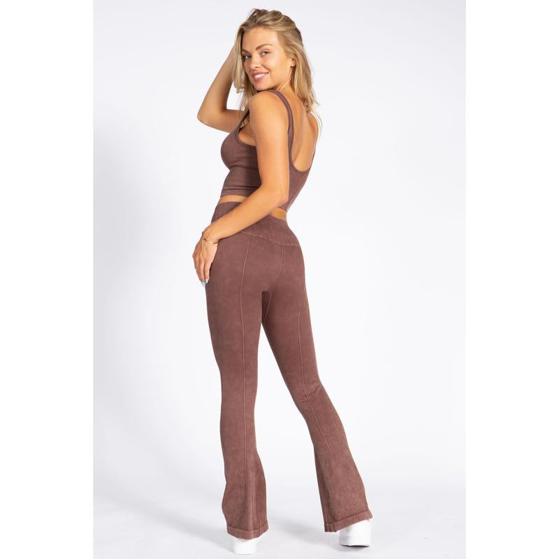 Women'S Stone-Washed Active Matching Set