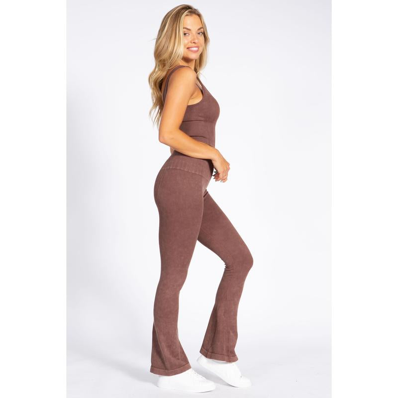 Women'S Stone-Washed Active Matching Set