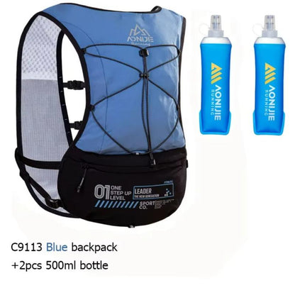 AONIJIE 5L Hydration Running Vest, Multifunctional Water Backpack with Water Bladder for Trail Running,Sports & Outdoor Clothes Accessories for Men &Women,Gym Bag,Bicycle Backpack,Activewear for Runners